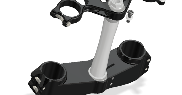 Attack Performance Triple Clamp Kit GP | Kawasaki | ZX-6R 636